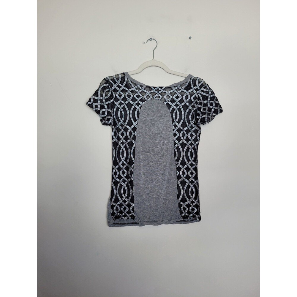 Angels & Diamonds Graphic T-Shirt Demonia Affliction Goth Emo Grunge Mesh Small - Picture 7 of 12